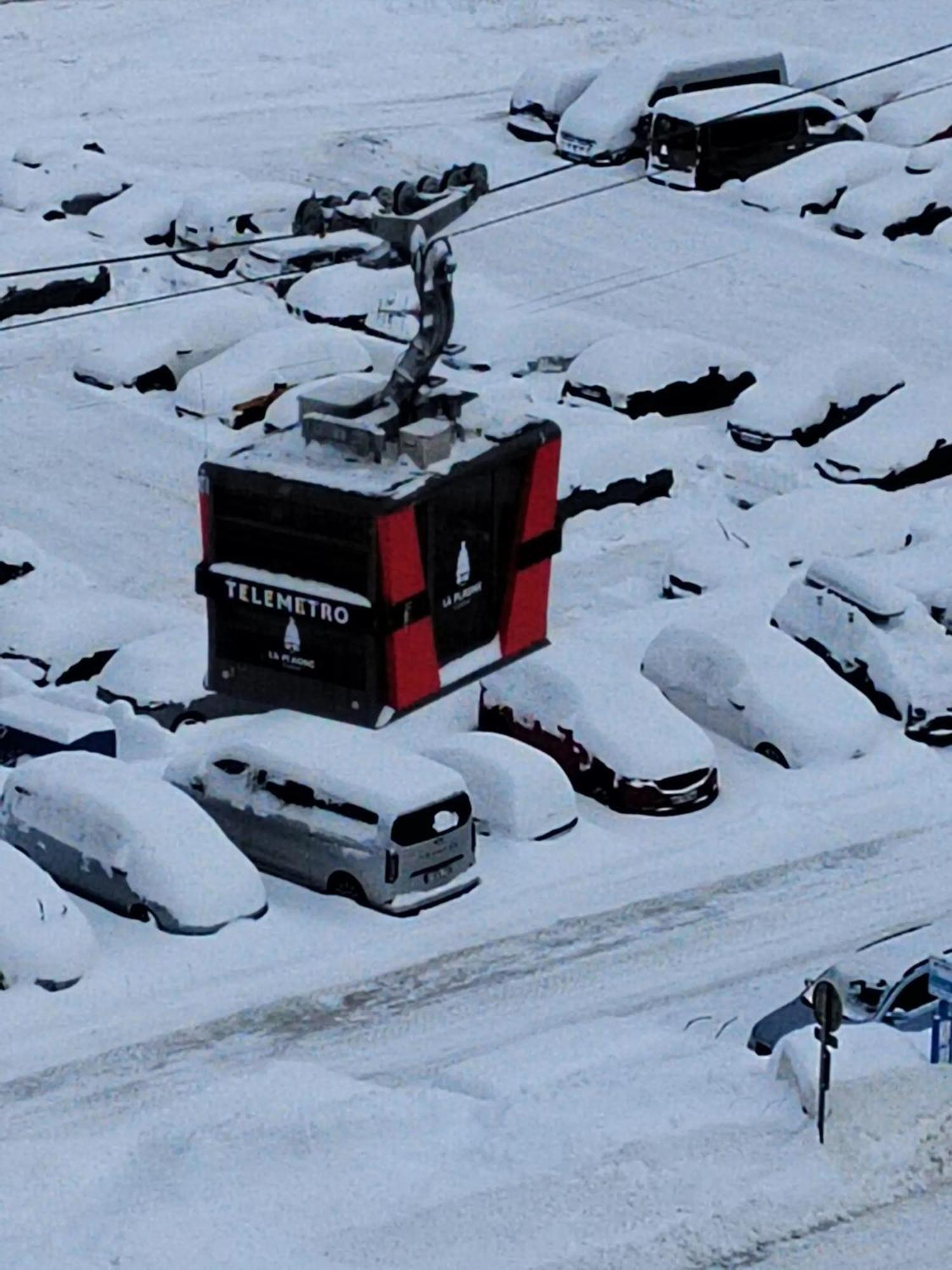 Appartement D'Une Chambre A La Plagne Aime 2000 A 10 M Des Pistes Avec Vue Sur La Ville Et Terrasse Amenagee Macot-la-Plagne Exterior foto